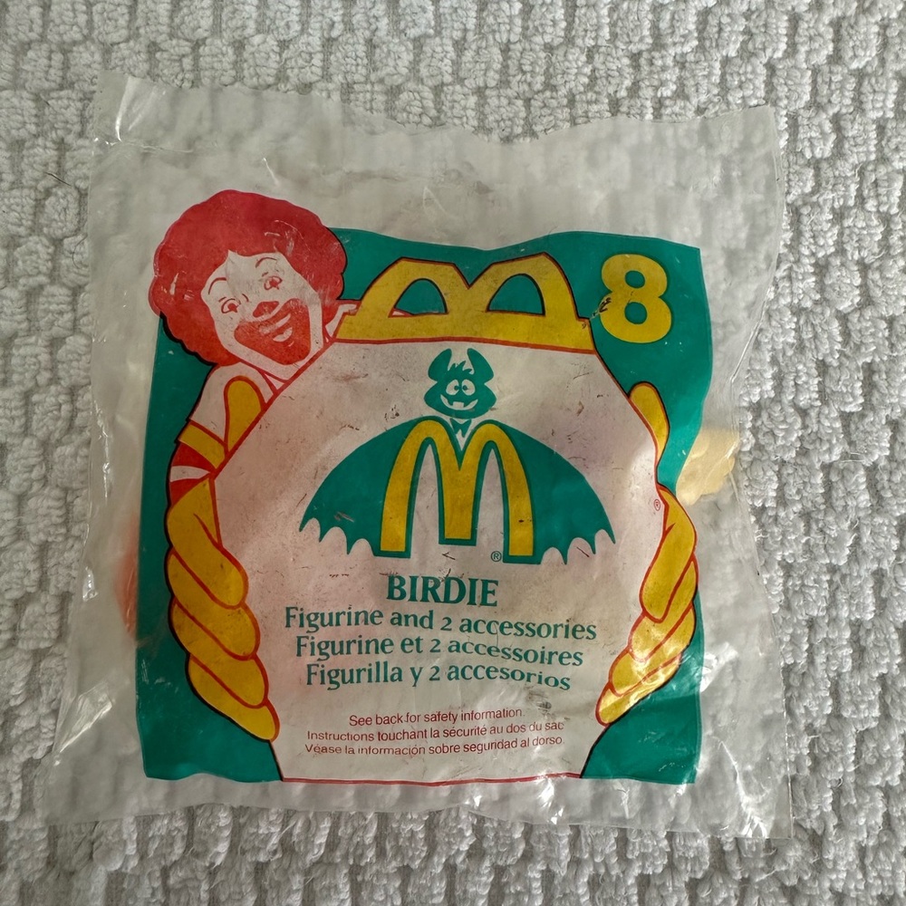 1995 McDonalds Birdie Halloween Figure New in Package